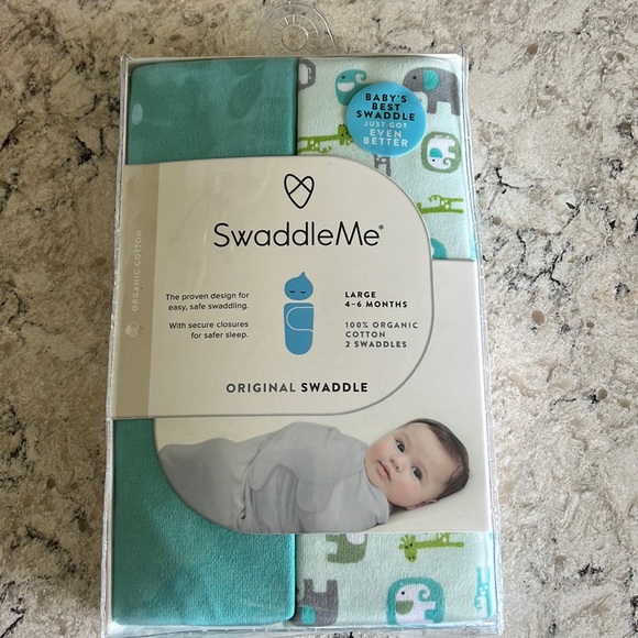 NEW Swaddle Me Original Swaddles, 2-pack, Size Large 4-6 Months - Picture 1 of 3
